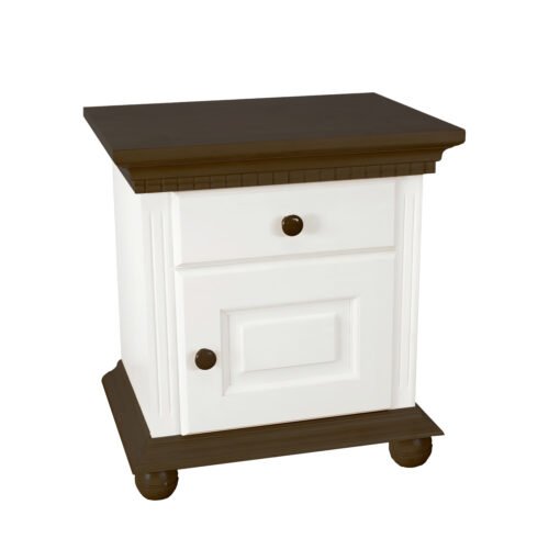 Luxus White/Walnut Letting